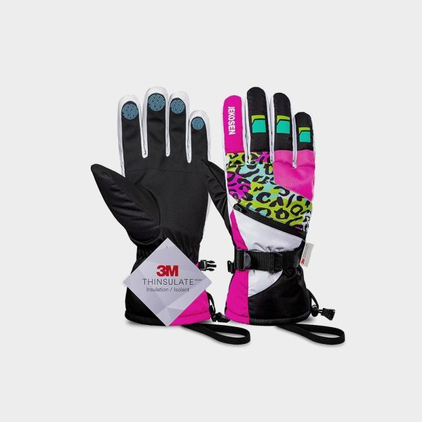 JEKOSEN Ski Gloves Waterproof Touchscreen Snowboard Gloves Winter Keep Warm Gloves